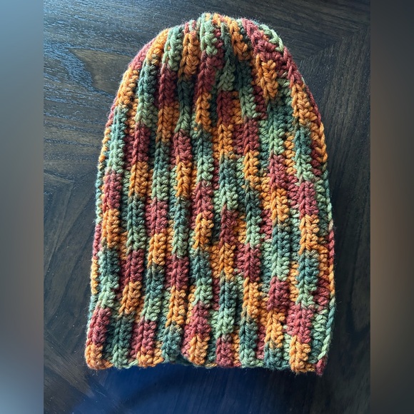 Multicolor Knit Beanie - Picture 2 of 3
